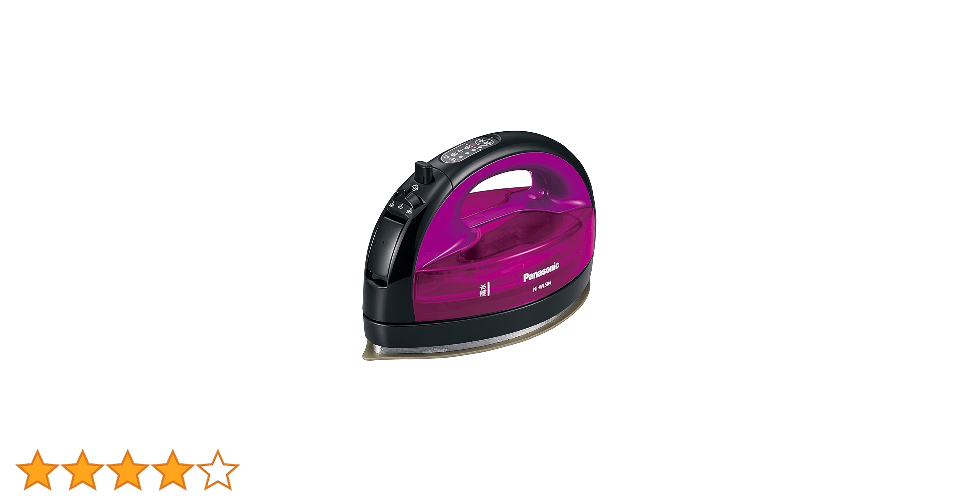 Amazon | パナソニック コードレススチームWヘッドアイロン